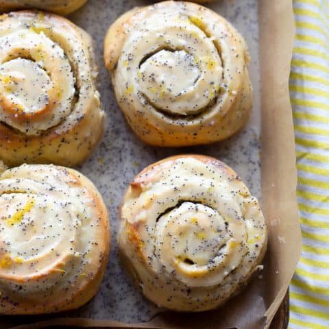 Lemon Poppy Buns