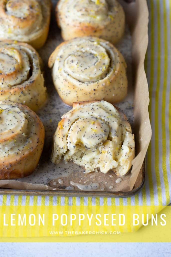 Lemon Poppyseed Buns