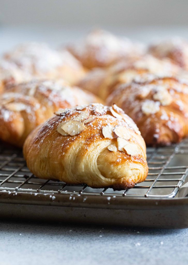 Homemade Almond Croissants