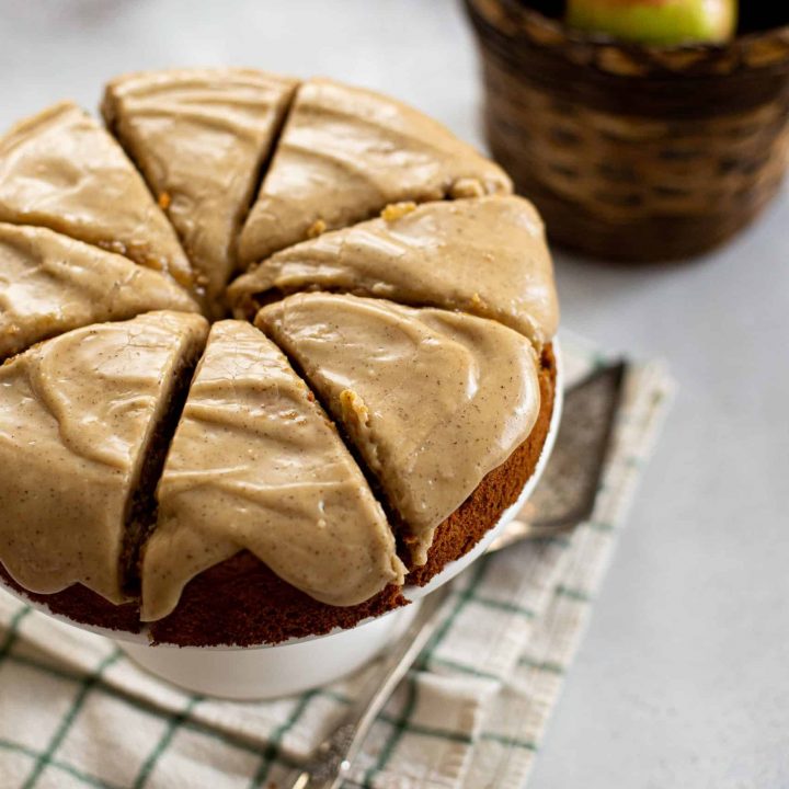 Apple Spice Cake with Brown Butter Glaze