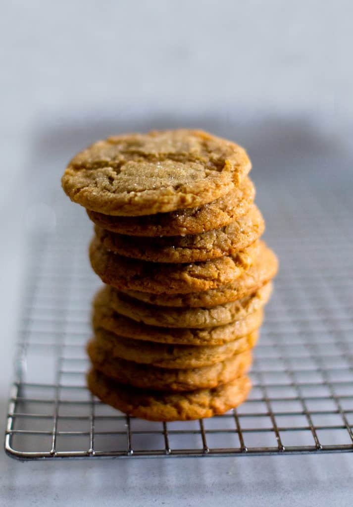 Peanut Butter Miso Cookies