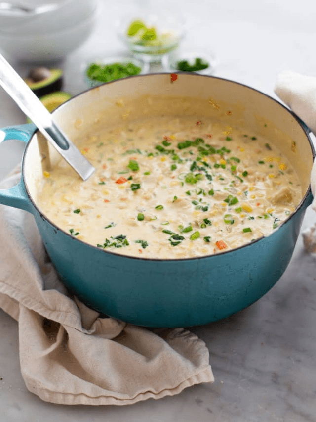 Creamy White Chicken Chili Story