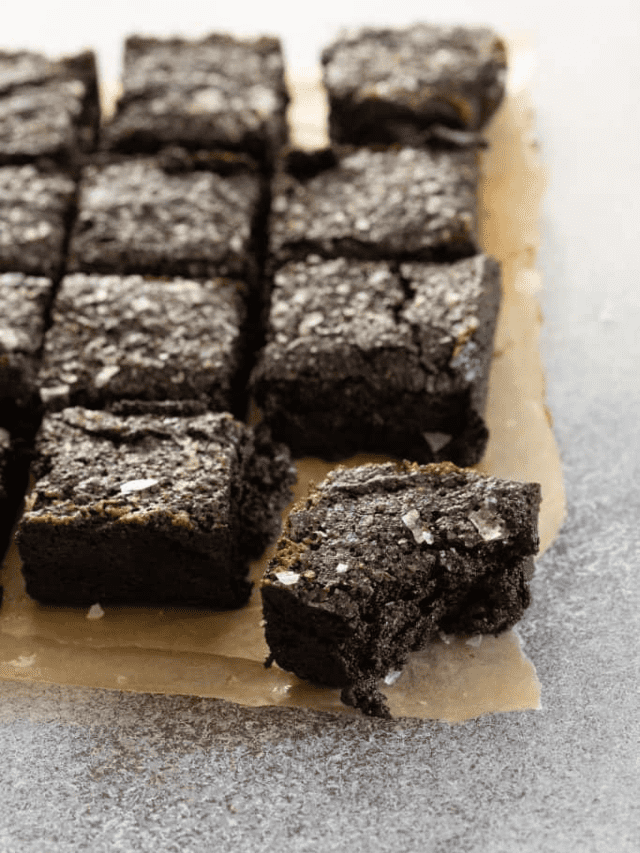 Fudgy Sea Salt Brownies Story