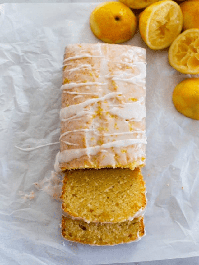 Lemon Greek Yogurt Pound Cake Story