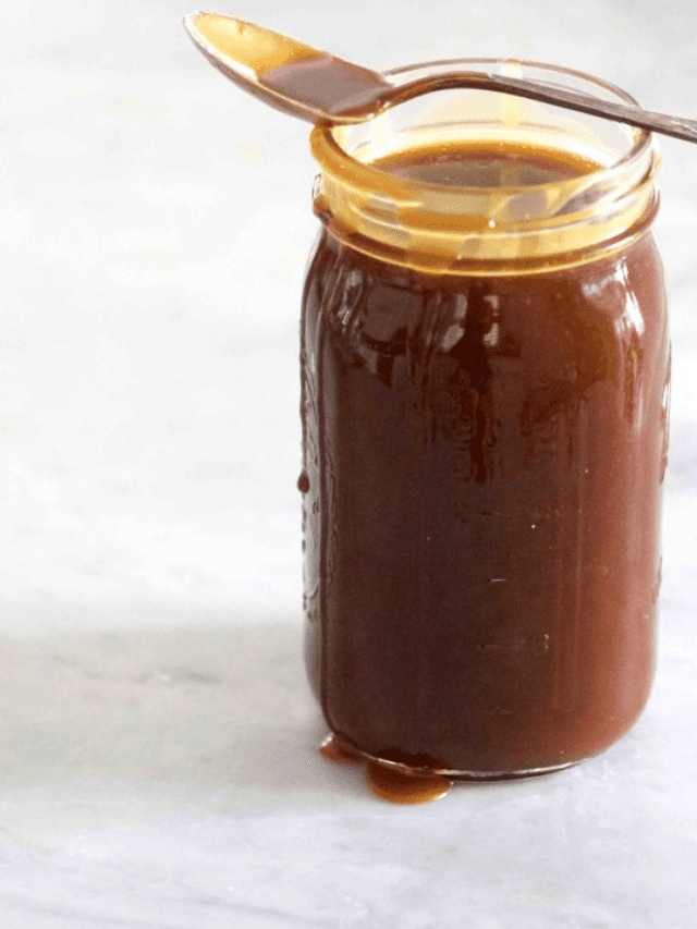 Salted Caramel Sauce Story
