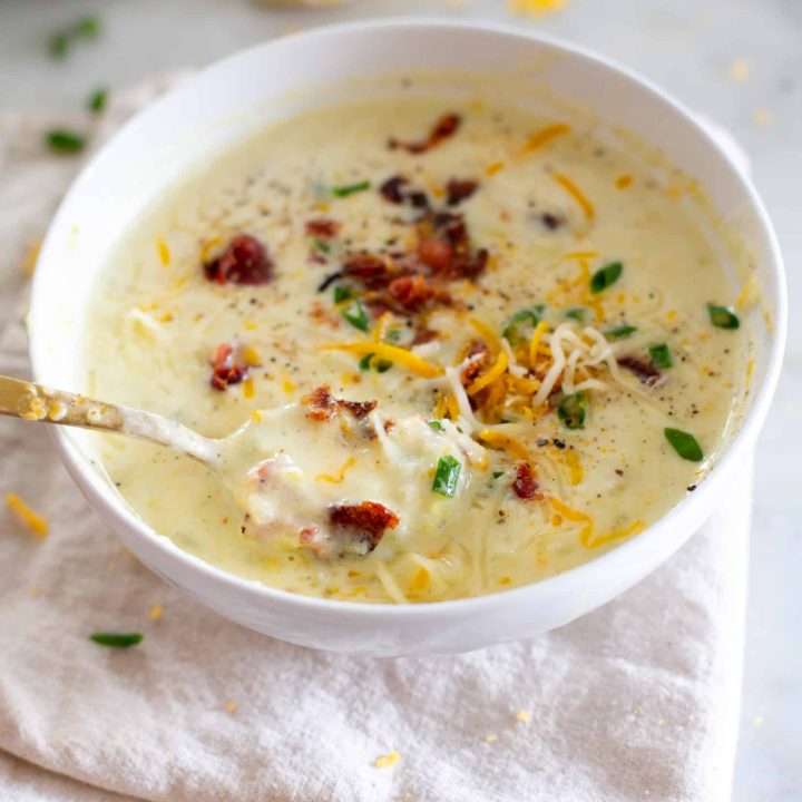 4 Ingredient Potato Soup