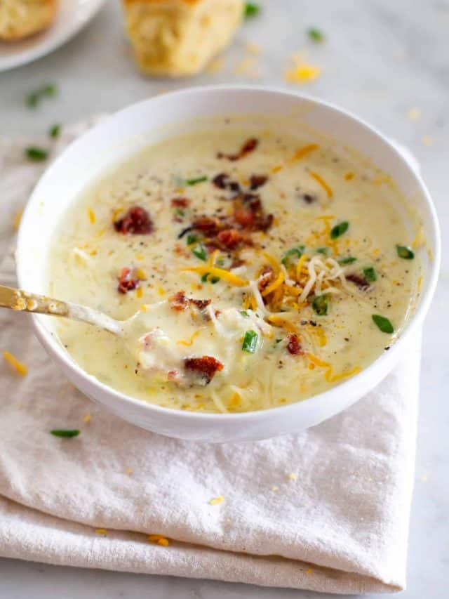 4 Ingredient Potato Soup