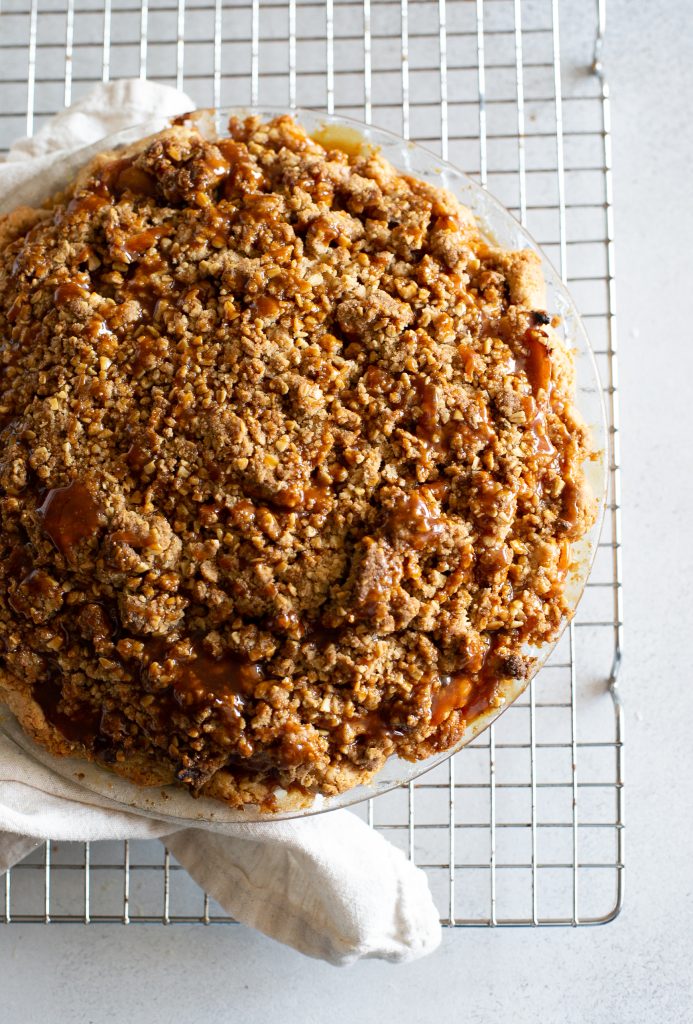 Caramel Dutch Apple Pie