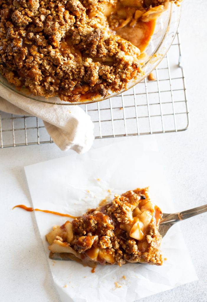 Caramel Dutch Apple Pie