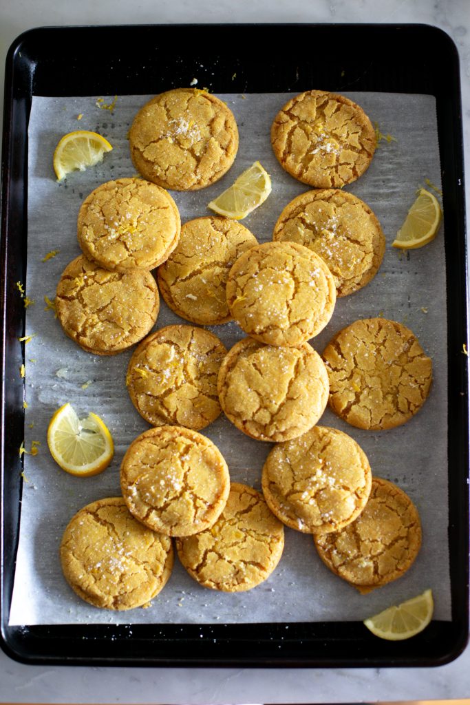 Chewy Lemon Cookies