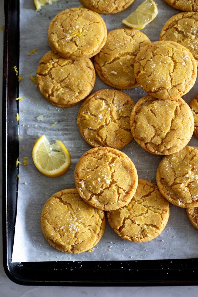 Chewy Lemon Cookies