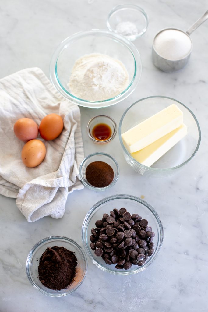 Espresso Brownies Ingredients