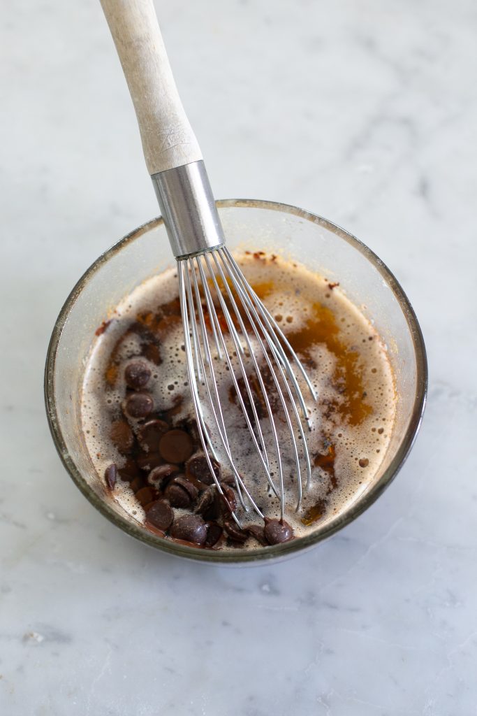 Brown butter and melted chocolate