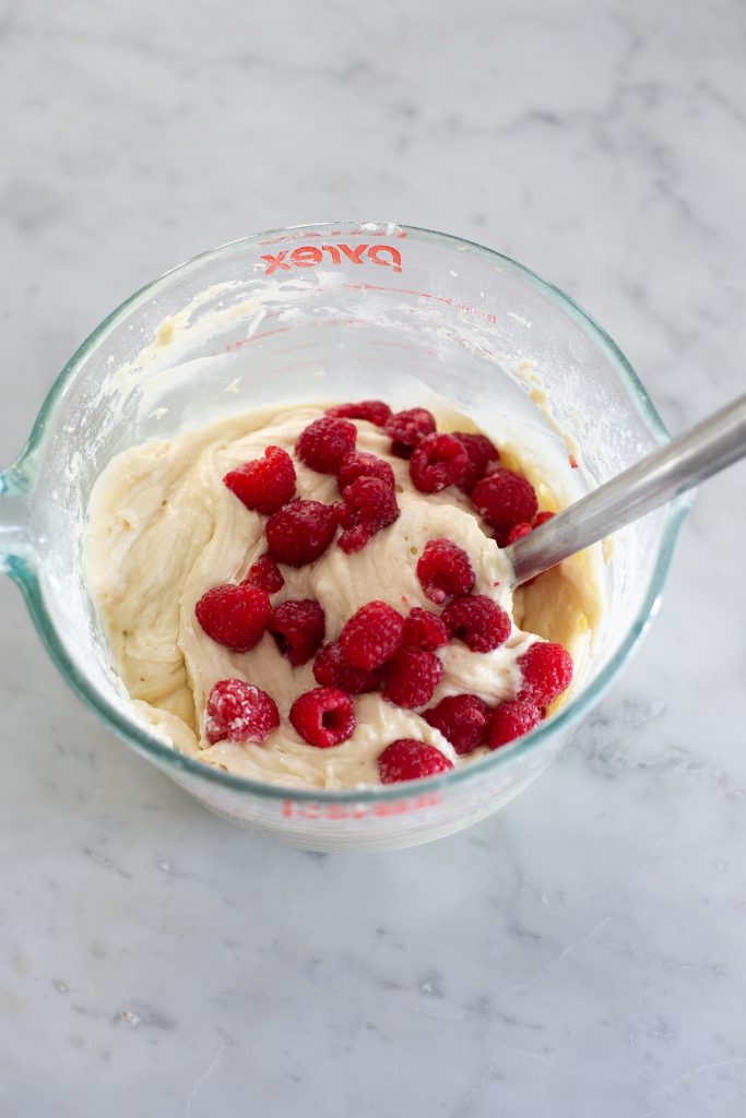 Raspberry Cupcakes Batter