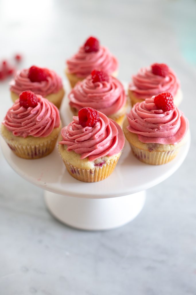 Raspberry Cupcakes