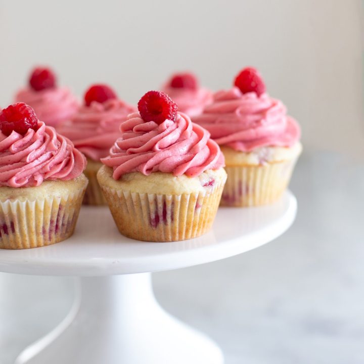 Raspberry Cupcakes