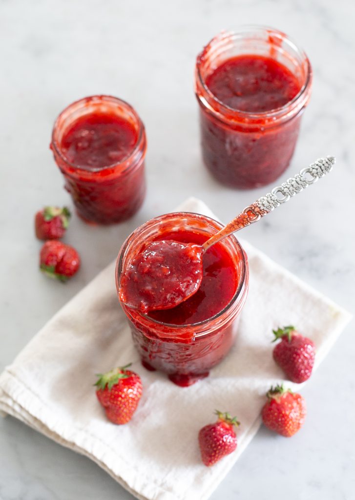 Easy Strawberry Compote - How To Make Strawberry Compote