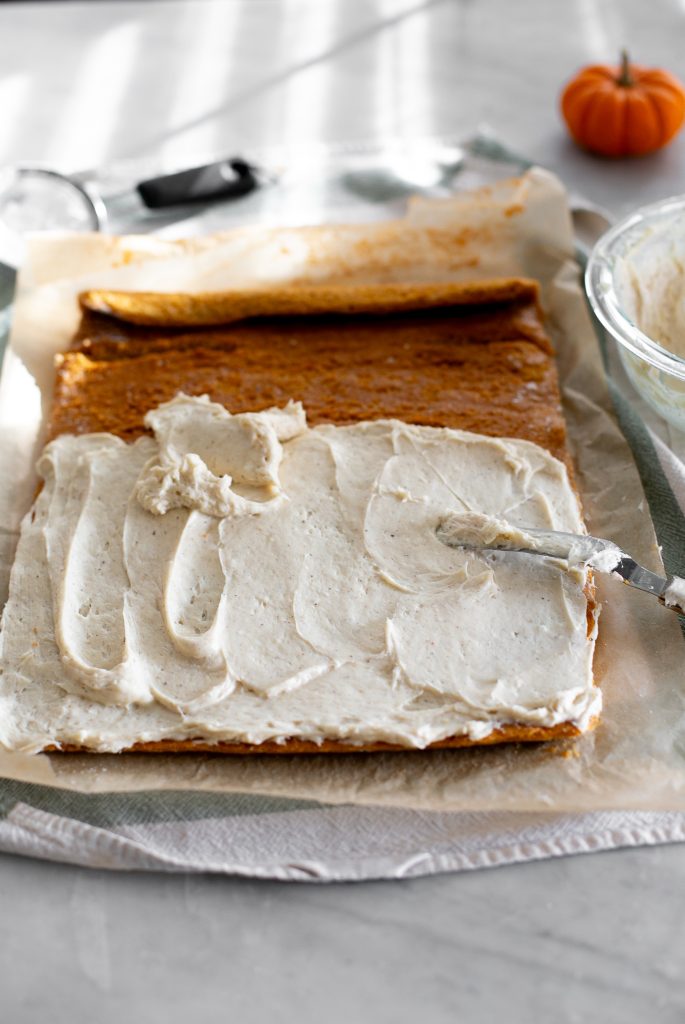 Old Fashioned Pumpkin Roll - The Baker Chick