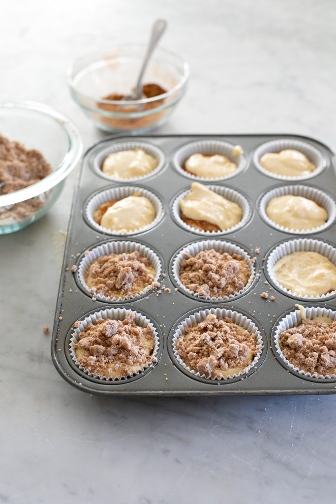 Cinnamon Streusel Muffins Batter