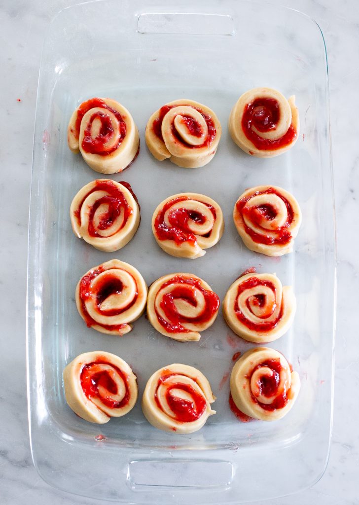 Strawberry Cinnamon Rolls