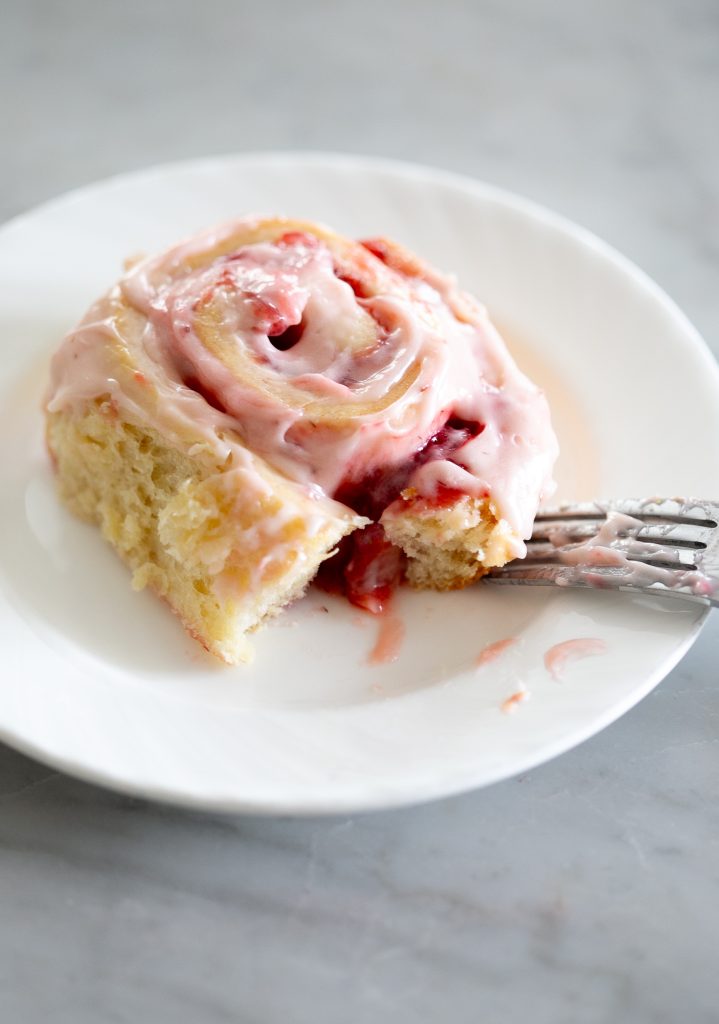 Strawberry Cinnamon Rolls