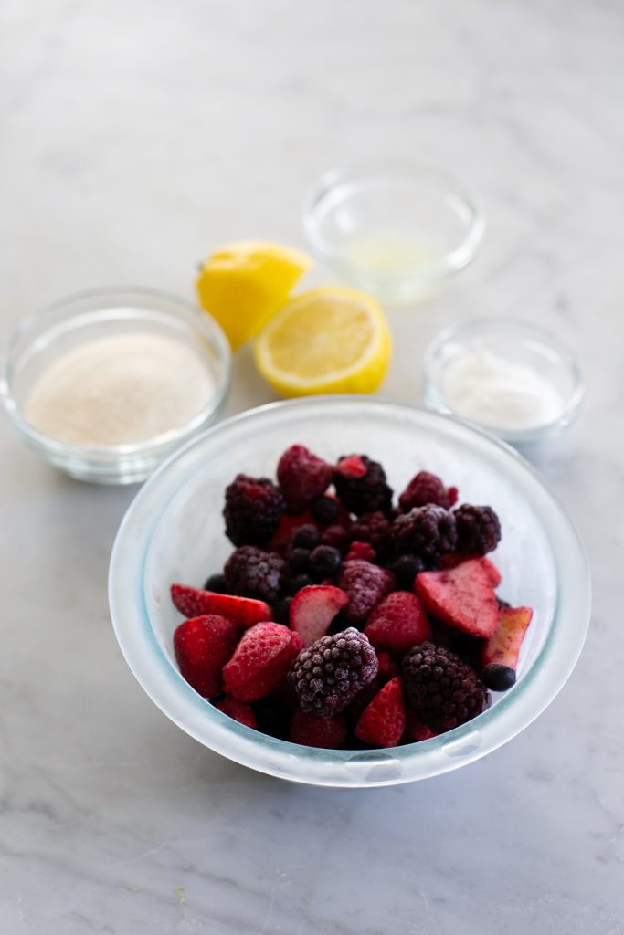 Berry Sauce with Frozen Berries