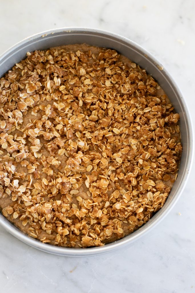 Applesauce Crumb Cake