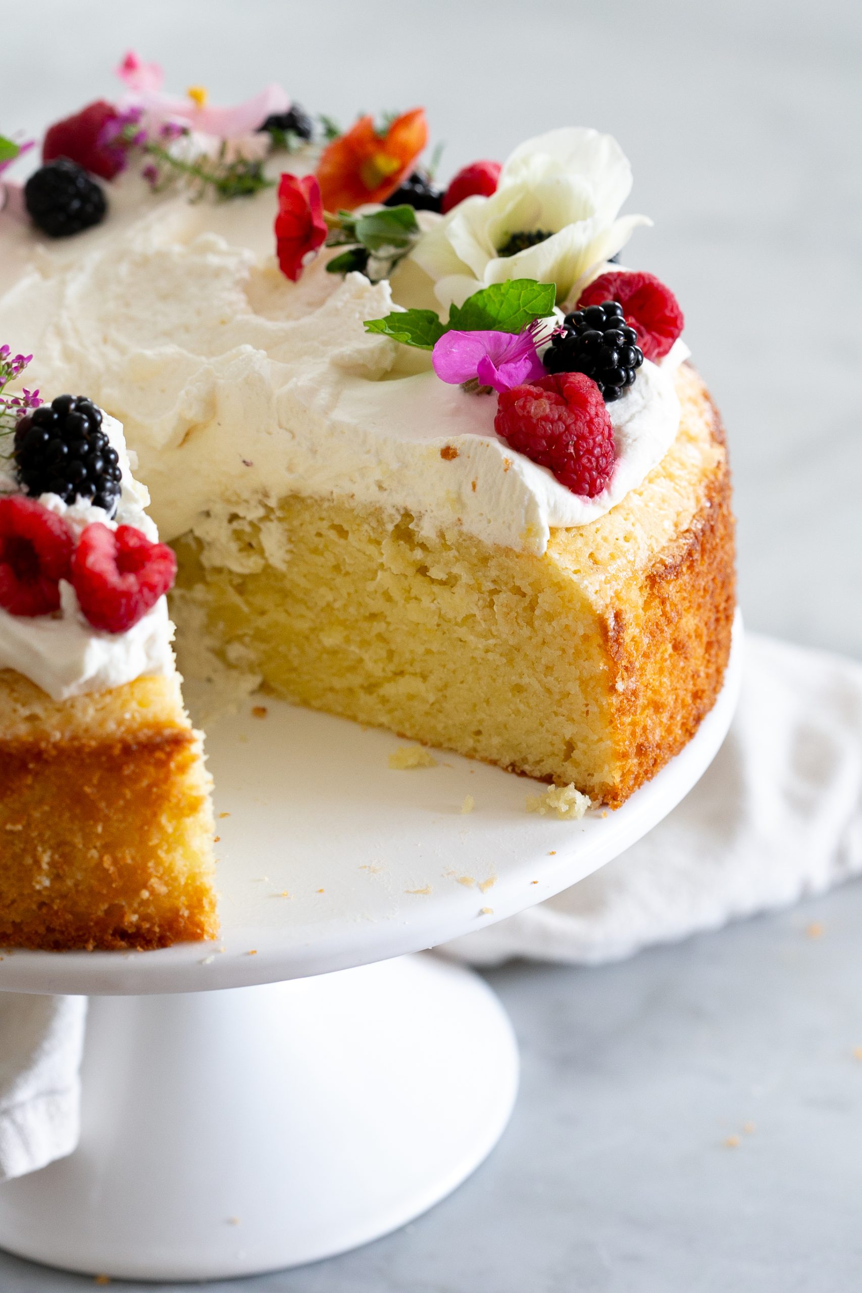 olive oil cake with lemon