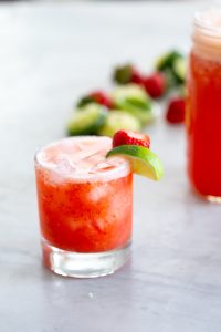 Strawberry Margarita on the Rocks Recipe